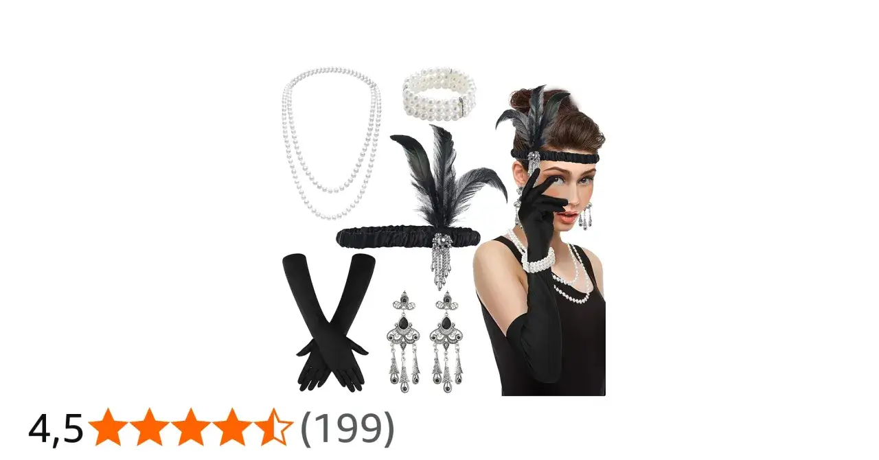 Zdjęcie Akcesoria z lat 20. XX wieku: Stw&oacute;rz autentyczny look na Gatsby'ego