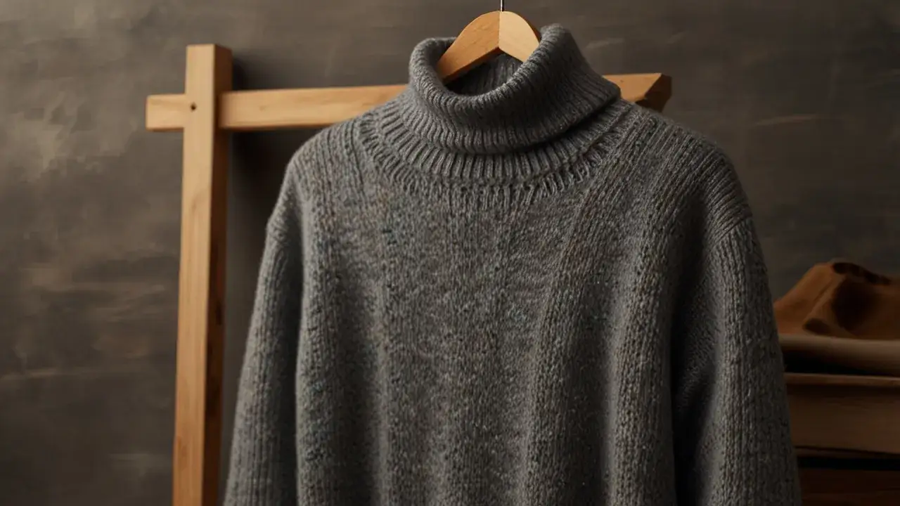 Zdjęcie Szary golf męski: jak nosić i dobierać do stylizacji