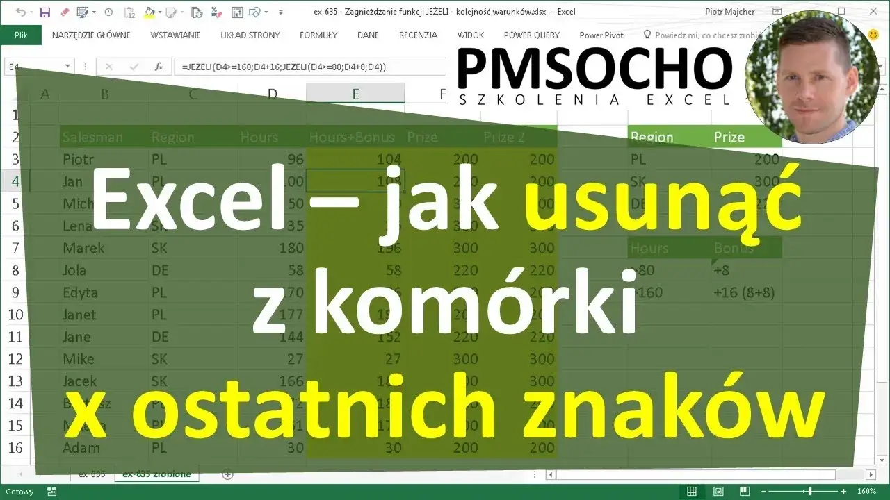 Zdjęcie Jak skutecznie usunąć część tekstu z komórki w Excelu bez problemów