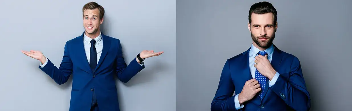 Zdjęcie Jaką koszulę wybrać do niebieskiego garnituru, aby zachwycić?