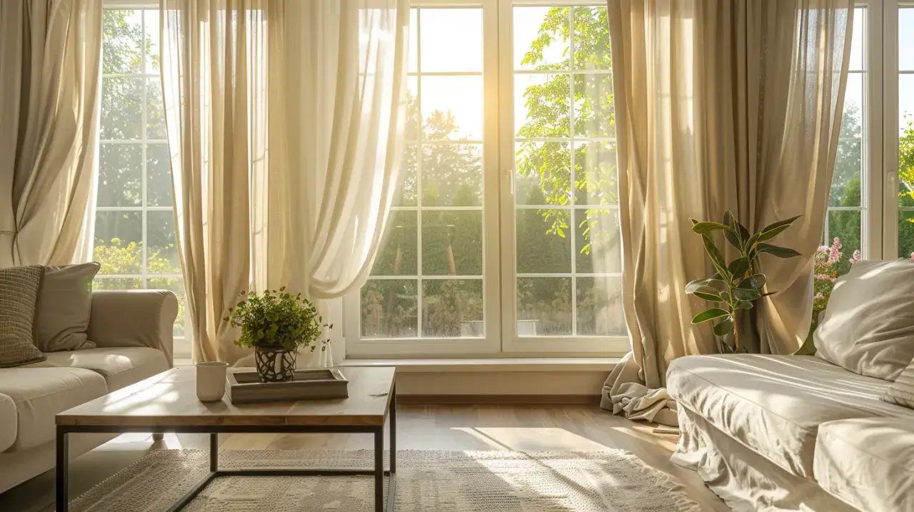 Zdjęcie Firany podpinane: Jakie są zalety firanek podpinanych w Twoim domu?