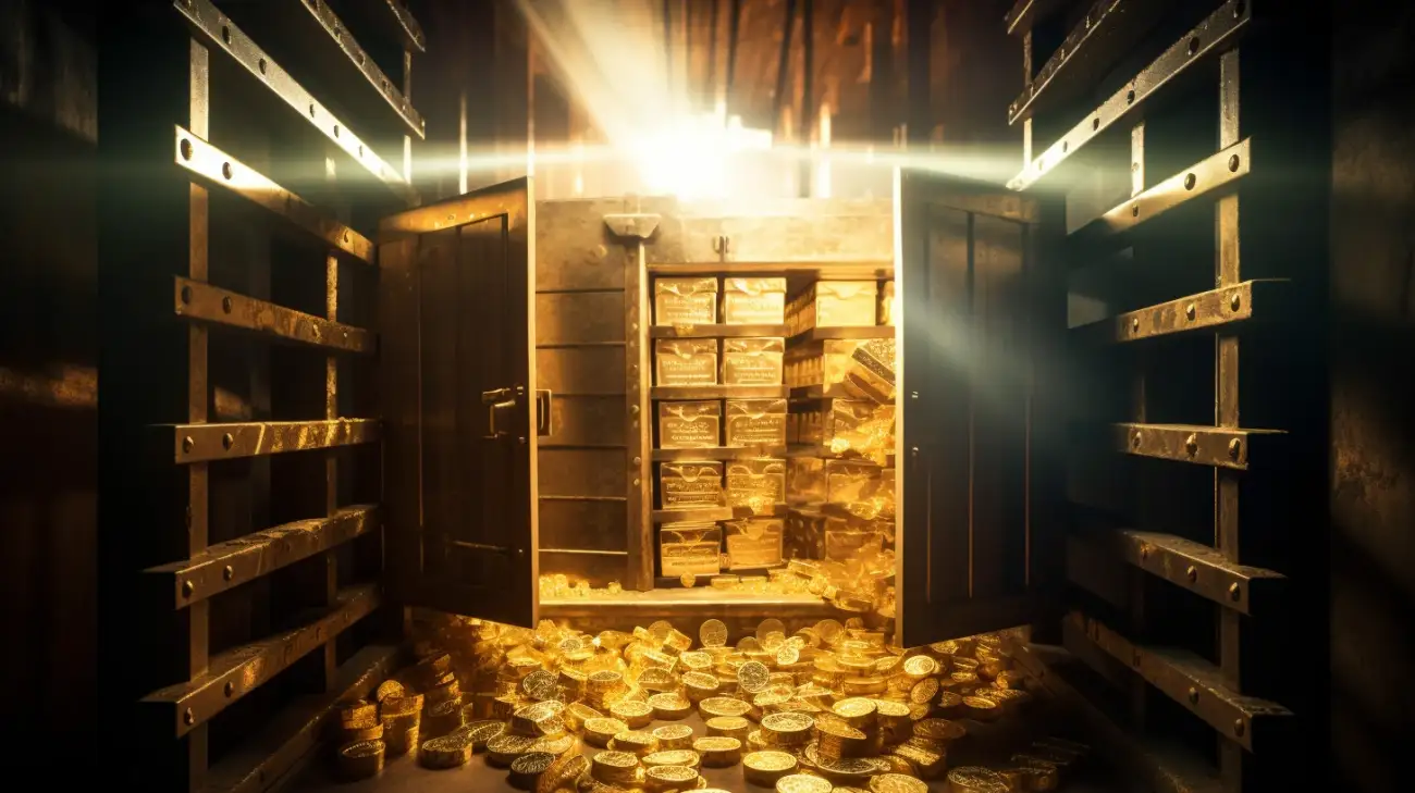 Gdzie przechowywać złoto: miejsca idealne do trzymania cennych metali