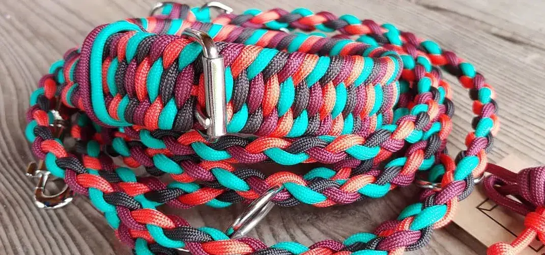 Zdjęcie Jak zrobić plecioną obrożę dla psa - krok po kroku z materiałami