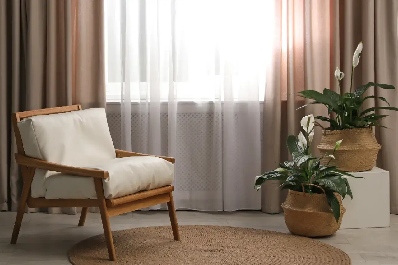 Zdjęcie Materiał na firanki którego nie trzeba prasować – łatwe w pielęgnacji opcje