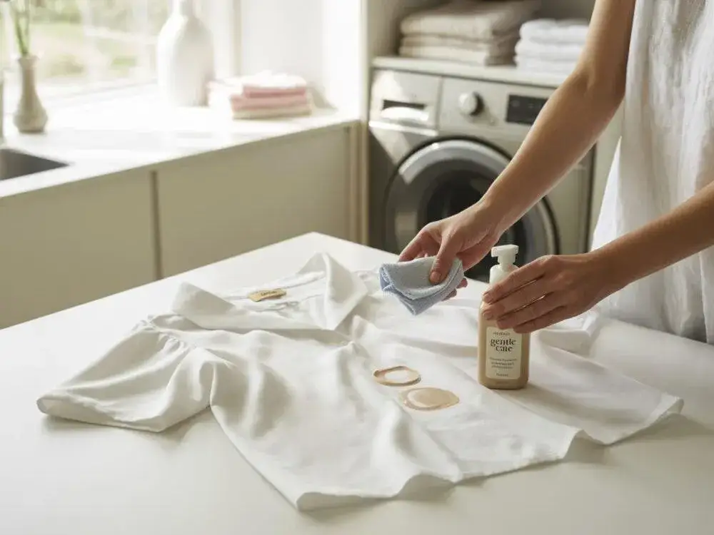 Zdjęcie Jak usunąć zafarbowanie z białej bluzki - skuteczne metody i porady