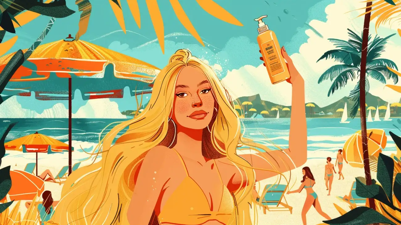 Zdjęcie Filtr UV do włosów - Jak chronić włosy przed słońcem?