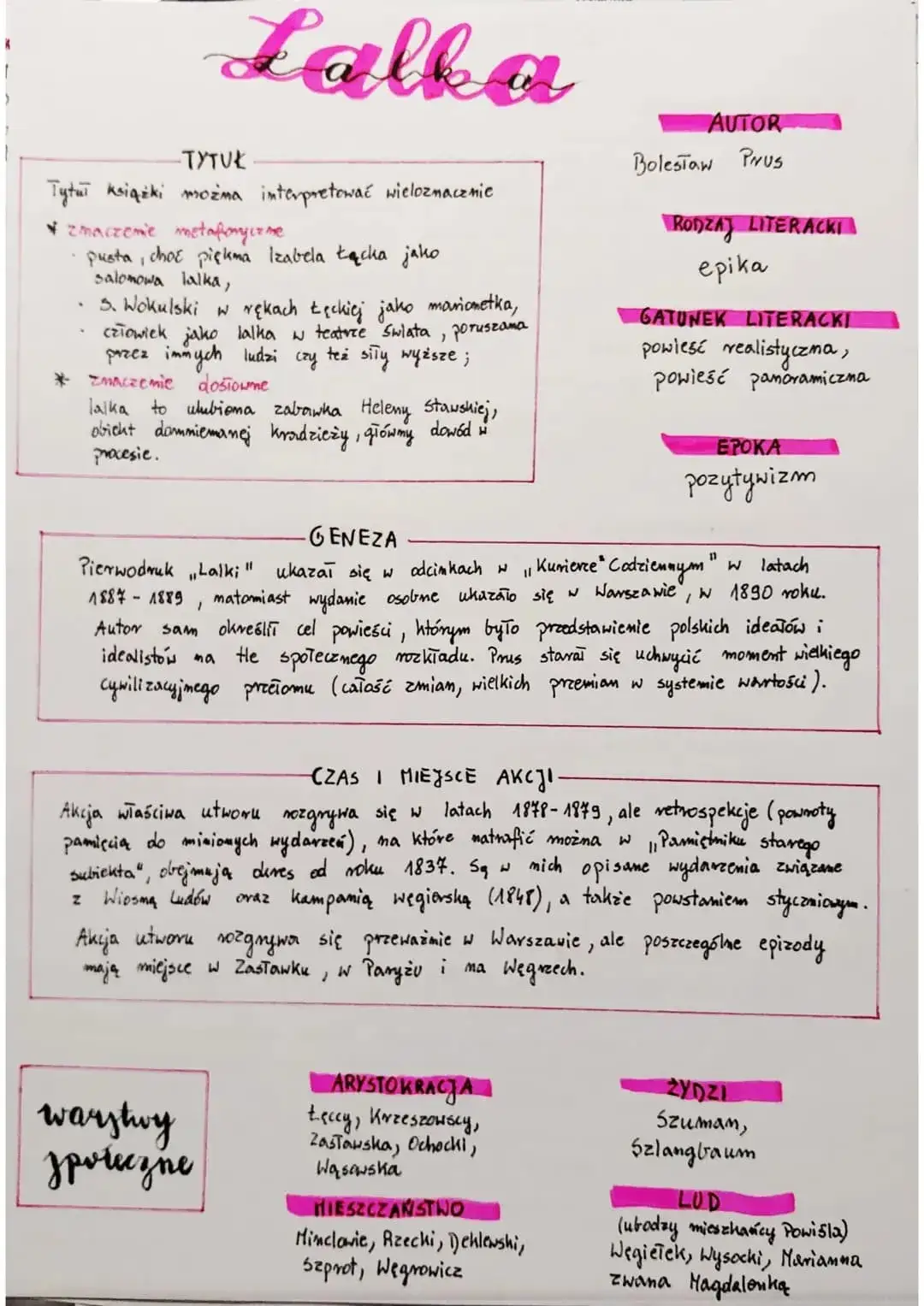 Zdjęcie Lalka Prusa: Jak epoka pozytywizmu kształtuje społeczeństwo w powieści