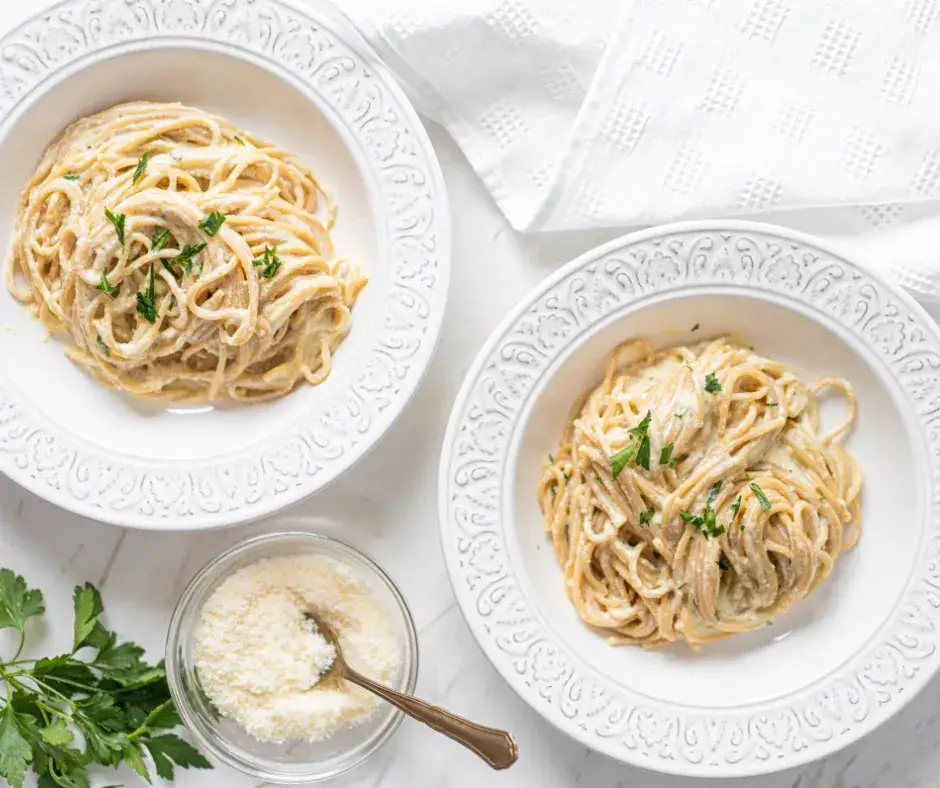 Zdjęcie Białe spaghetti - łatwy przepis na pyszne danie, które zachwyca
