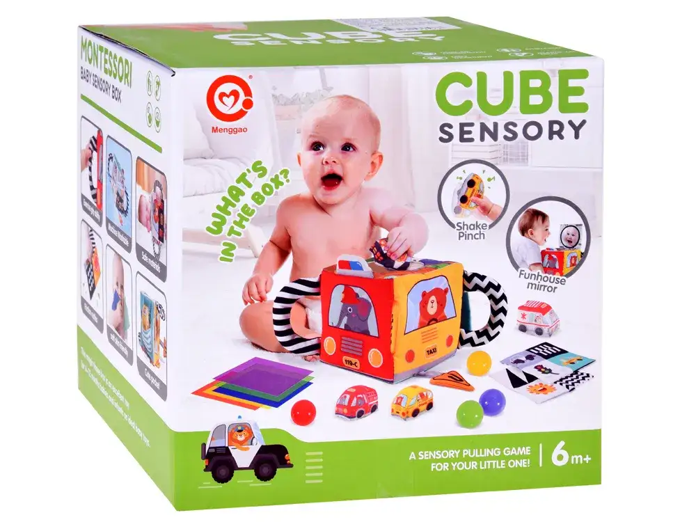 Zdjęcie Kostka sensoryczna Montessori: Jak wspiera rozwój dziecka?