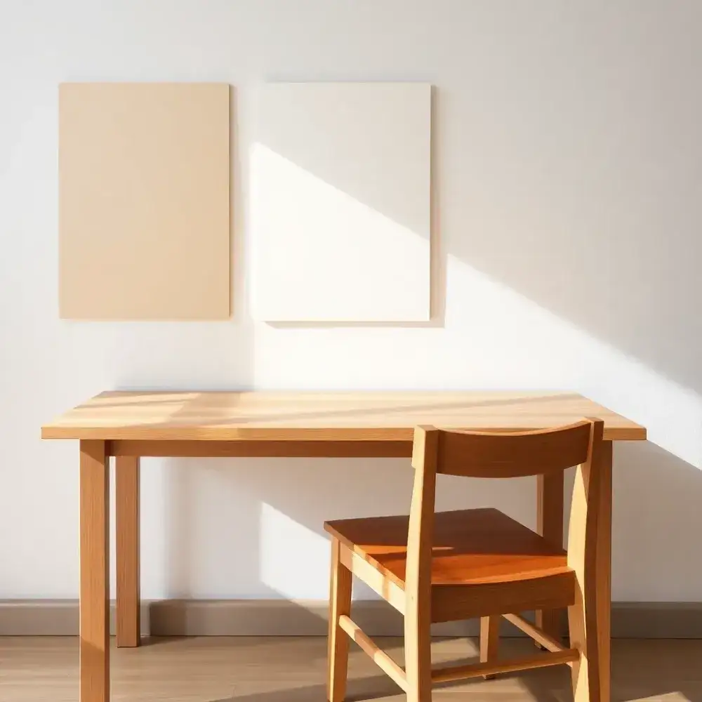 Zdjęcie Jaki kolor ścian do mebli jasny dąb, aby uniknąć błędów w aranżacji?