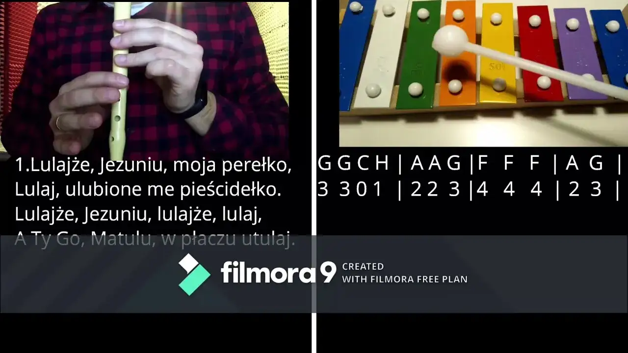 Zdjęcie Jak zagrać na cymbałkach lulajże jezuniu - proste kroki i nuty