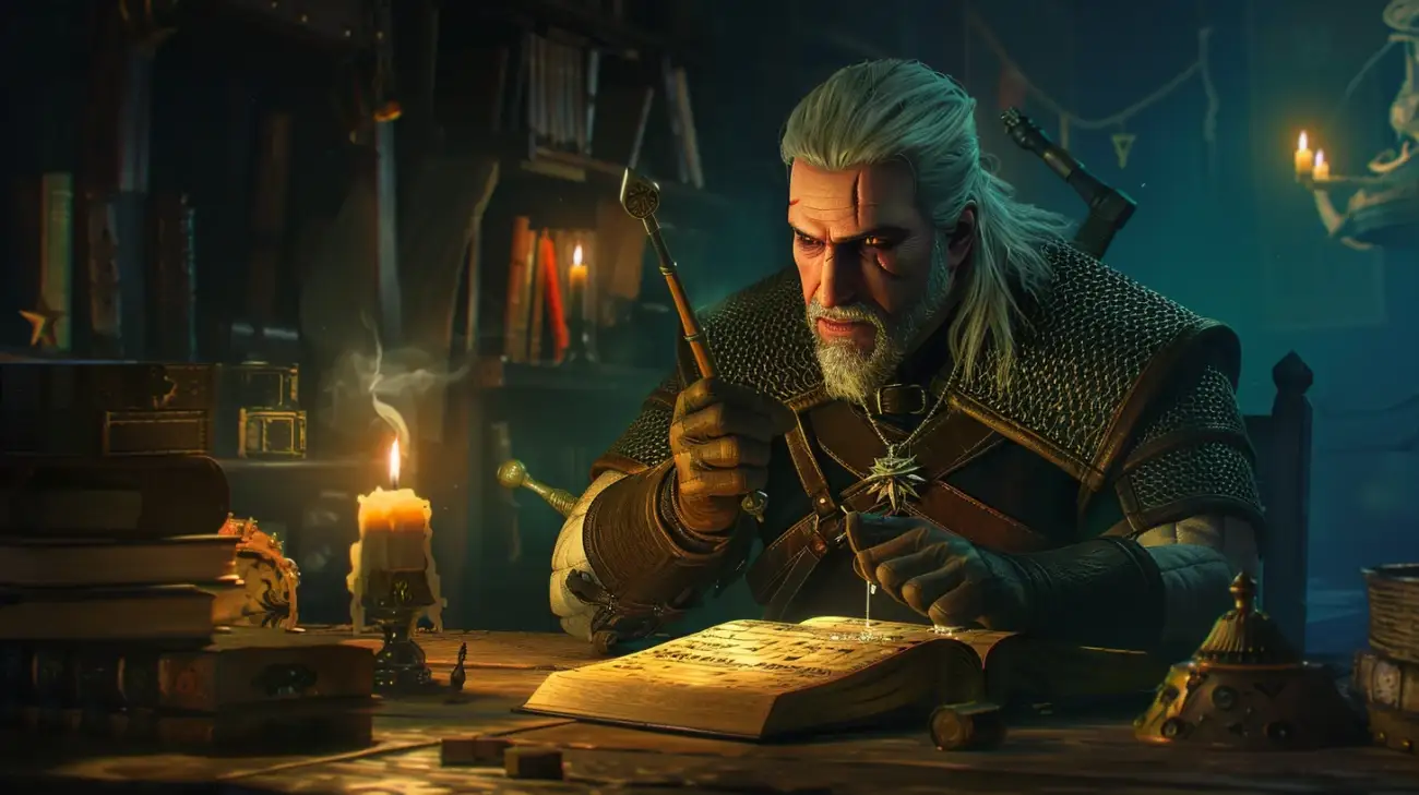 Zdjęcie Geralt z Rivii - odc. 7 krzyżówki wiedźmińskiej. Rozwiąż i sprawdź