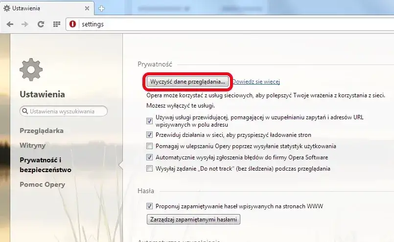 Zdjęcie Jak usunąć ciasteczka z Opery i uniknąć problemów z prywatnością