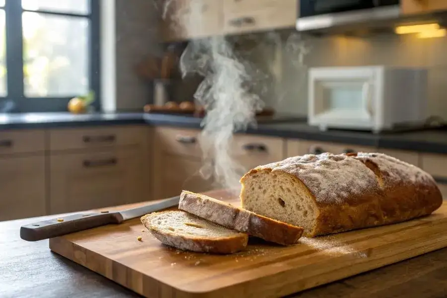 Zdjęcie Jak rozmrozić chleb w mikrofali bez ryzyka gumowatości?