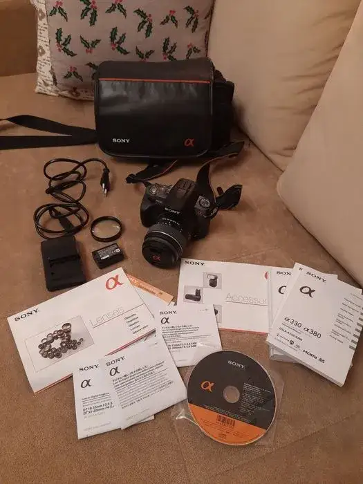 Zdjęcie Lustrzanka Sony Alfa - Najlepsze modele, które warto znać