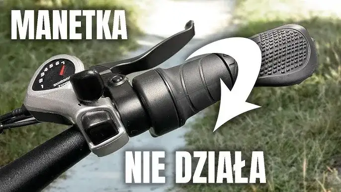 Zdjęcie Jak działa manetka gazu w rowerze elektrycznym i jak uniknąć problemów z jej działaniem