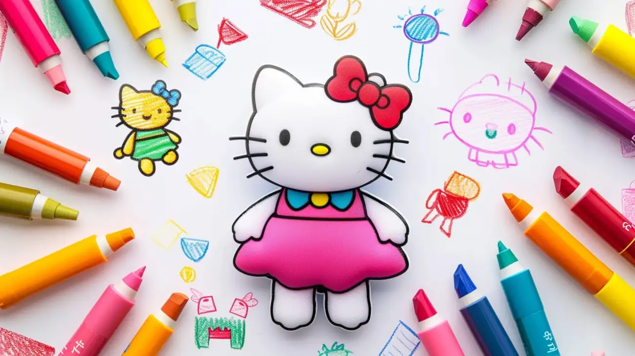 Zdjęcie Hello Kitty: Kolorowanka do wydruku za darmo dla małych miłośniczek