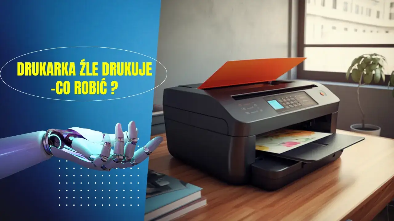 Zdjęcie Co zrobić gdy drukarka drukuje niewyraźnie? Oto skuteczne rozwiązania