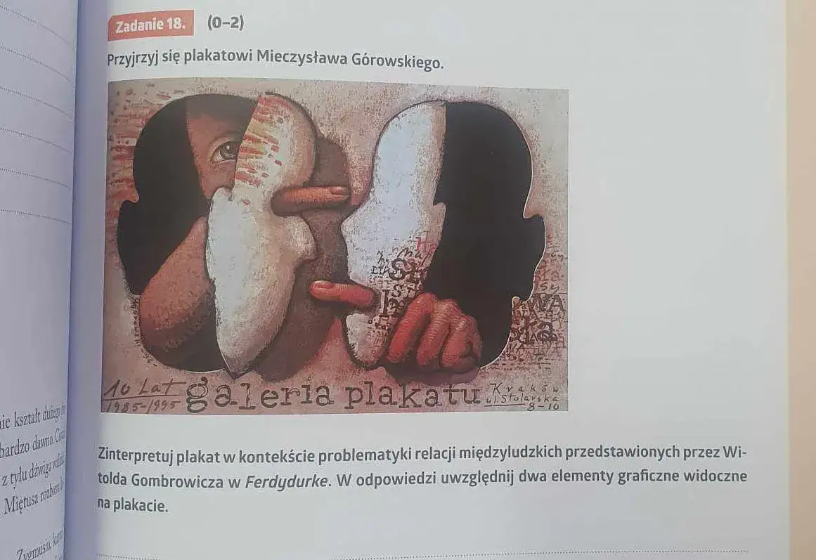 Zdjęcie Plakat "Ferdydurke" - od literatury do sztuki: jak zmienił oblicze