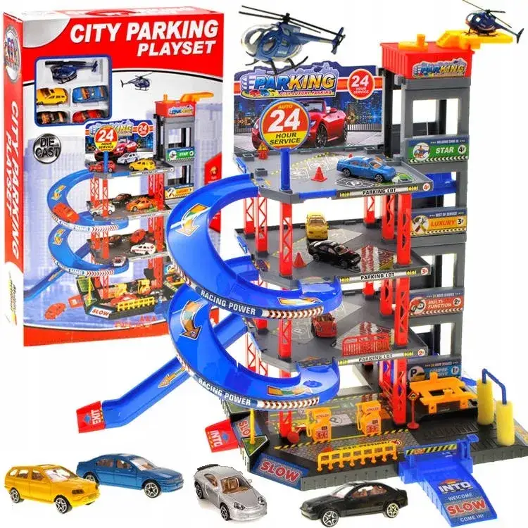 Zdjęcie Najlepsze parkingi dla samochodów zabawka, które zachwycą każde dziecko