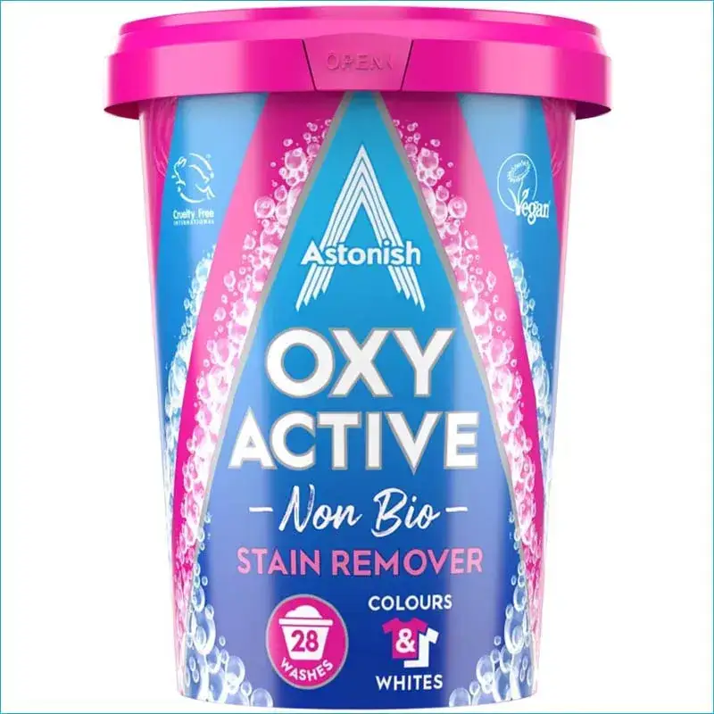 Zdjęcie Jak skutecznie stosować odplamiacz Oxy i uniknąć zniszczeń tkanin