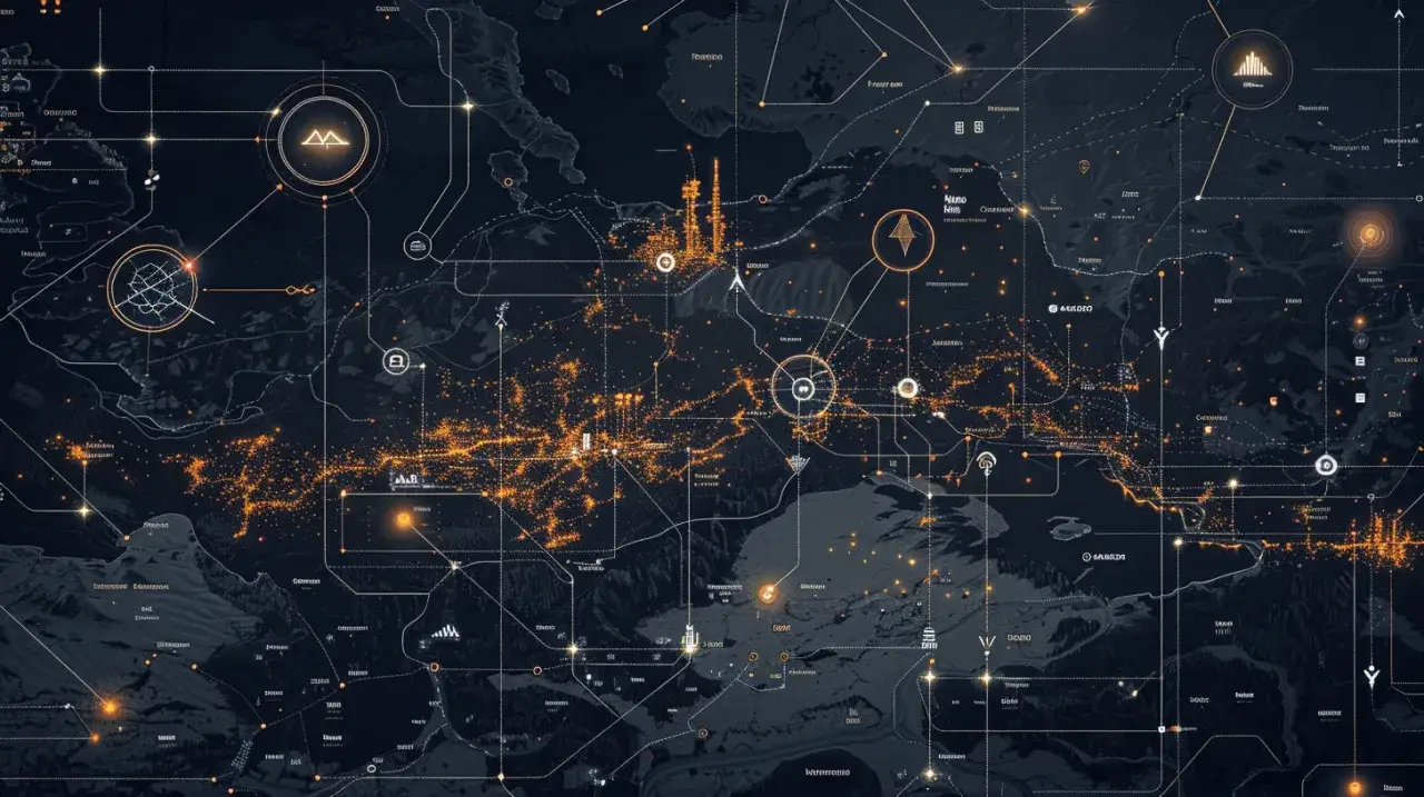 Zdjęcie Mapa kopalni w Polsce – Kopalnie węgla i elektrownie w całym kraju