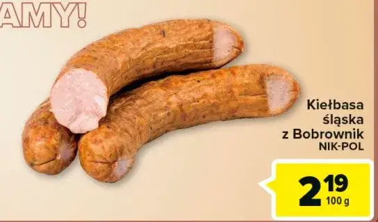 Zdjęcie Kiełbasa z Bobrownik: skład, wartości odżywcze i najlepsze ceny