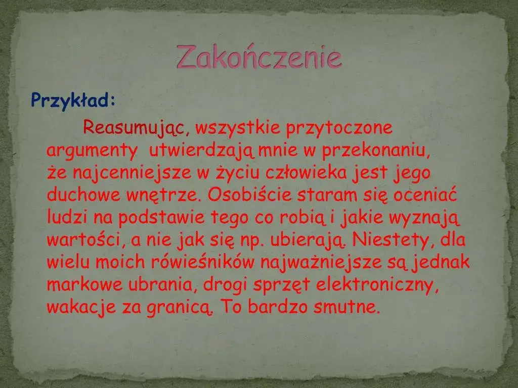 Zdjęcie Jak napisać perfekcyjne zakończenie rozprawki i zachwycić nauczyciela