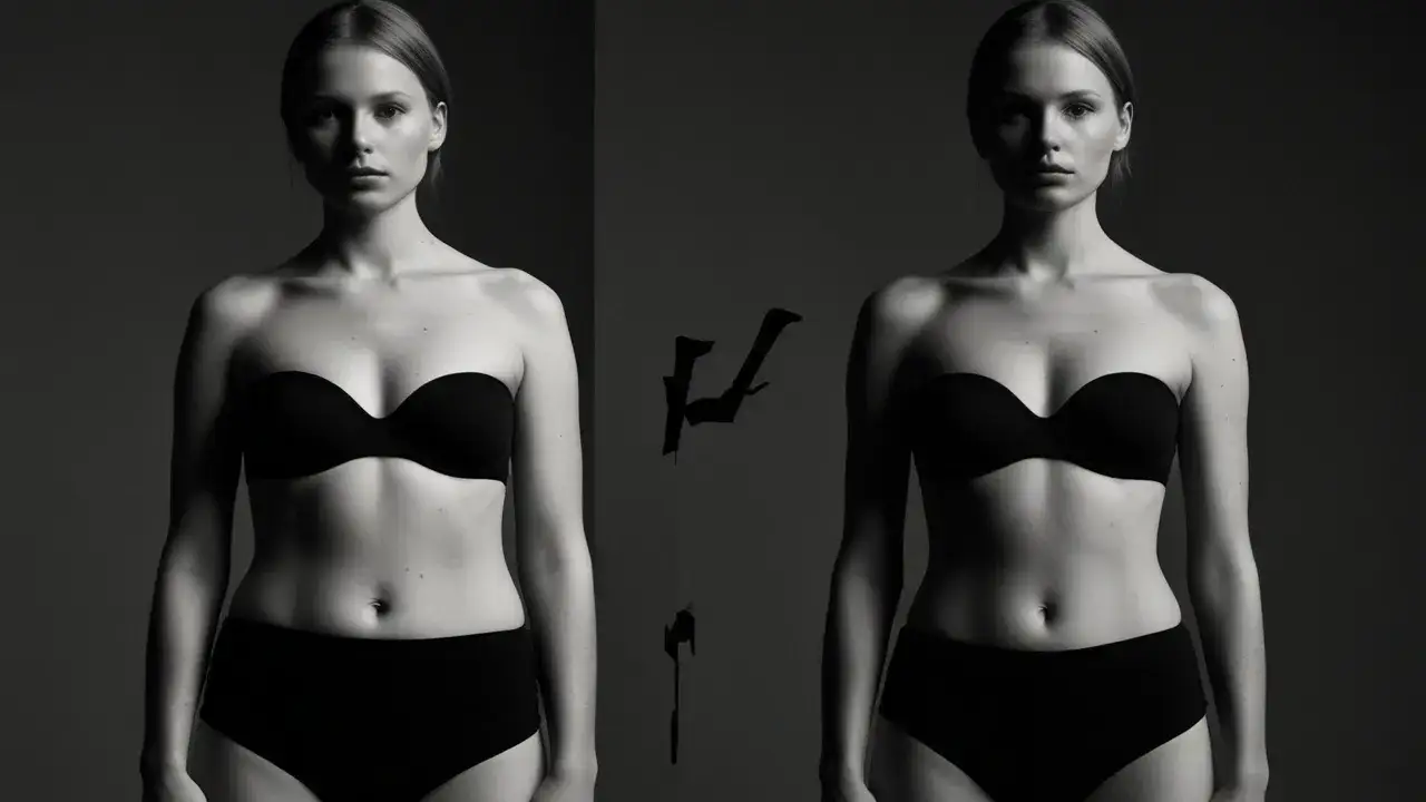 Zdjęcie Płaska dziewczyna! Niebezpieczny trend czy nowa norma piękna?