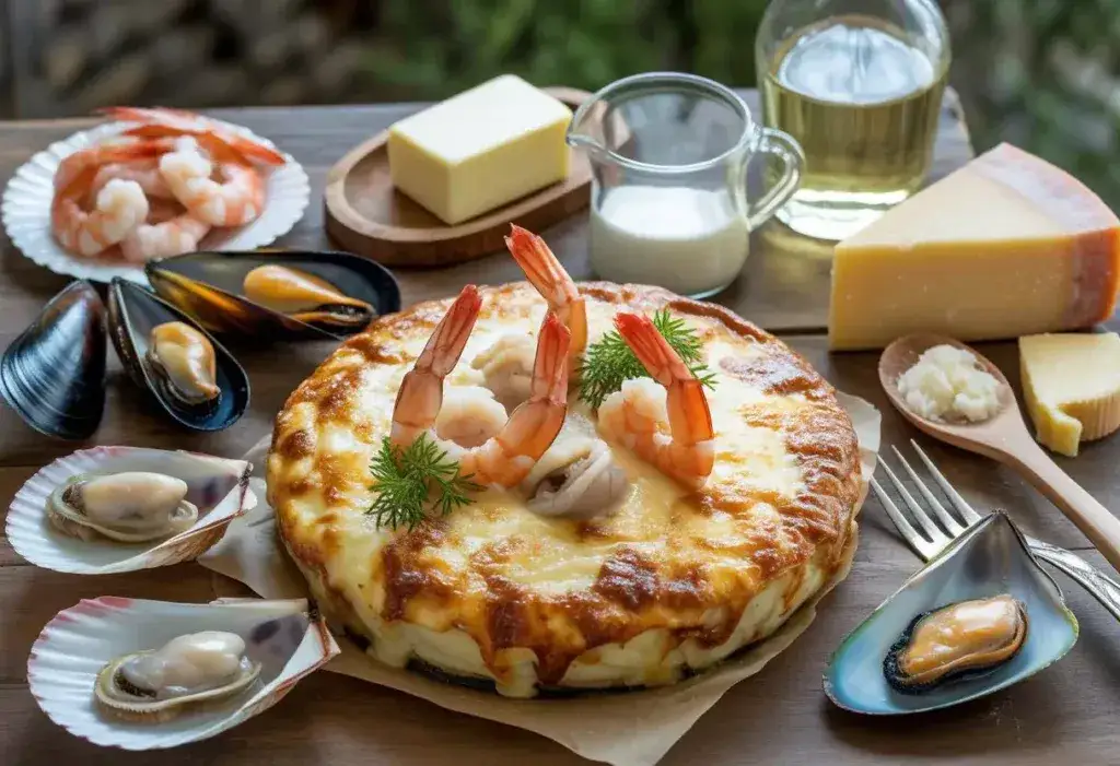 Zdjęcie Savourez un gratin de fruits de mer recette tunisienne authentique et facile