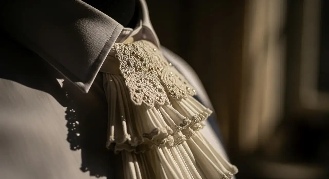 Zdjęcie Jak zrobić żabot do koszuli – proste kroki, które zachwycą każdego