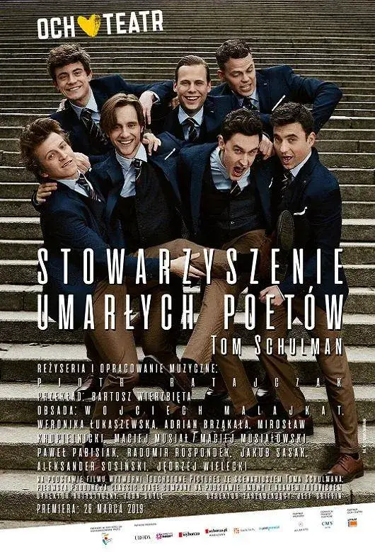 Zdjęcie Stowarzyszenie umarłych poetów spektakl: emocje, historia i terminy występów