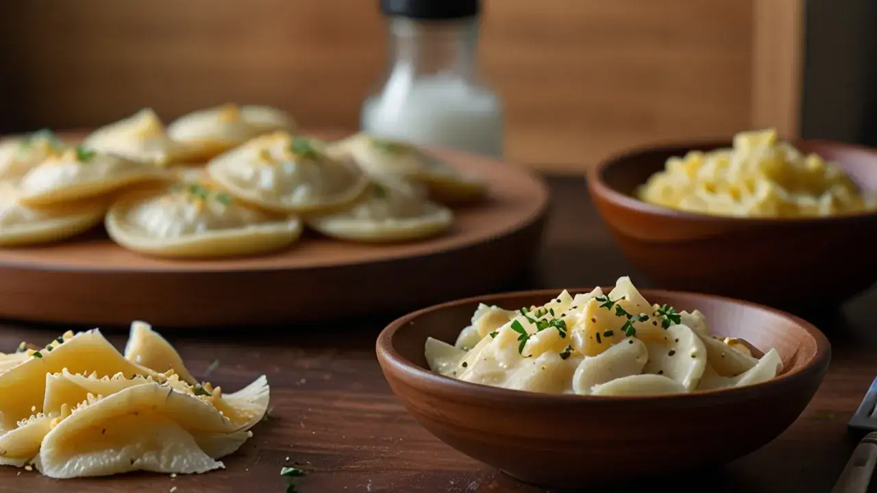 Zdjęcie Farsz na pierogi ruskie: Sprawdzony przepis na tradycyjny farsz do pierogów