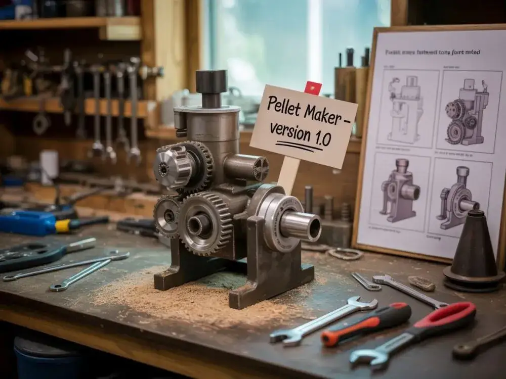 Zdjęcie Jak zrobić maszynę do pelletu i uzyskać wysoką jakość produkcji