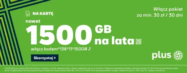 Zdjęcie Taryfa JA na kartę w Plus: Cennik, usługi i aktualne promocje