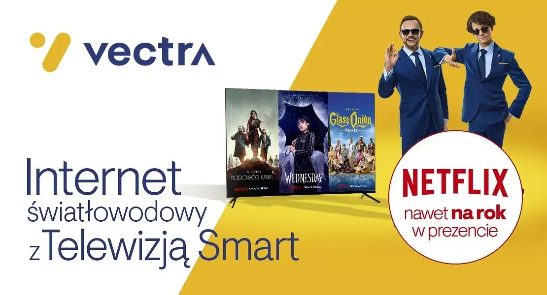 Zdjęcie Ile kosztuje Netflix w Vectrze? Sprawdź aktualne ceny i promocje