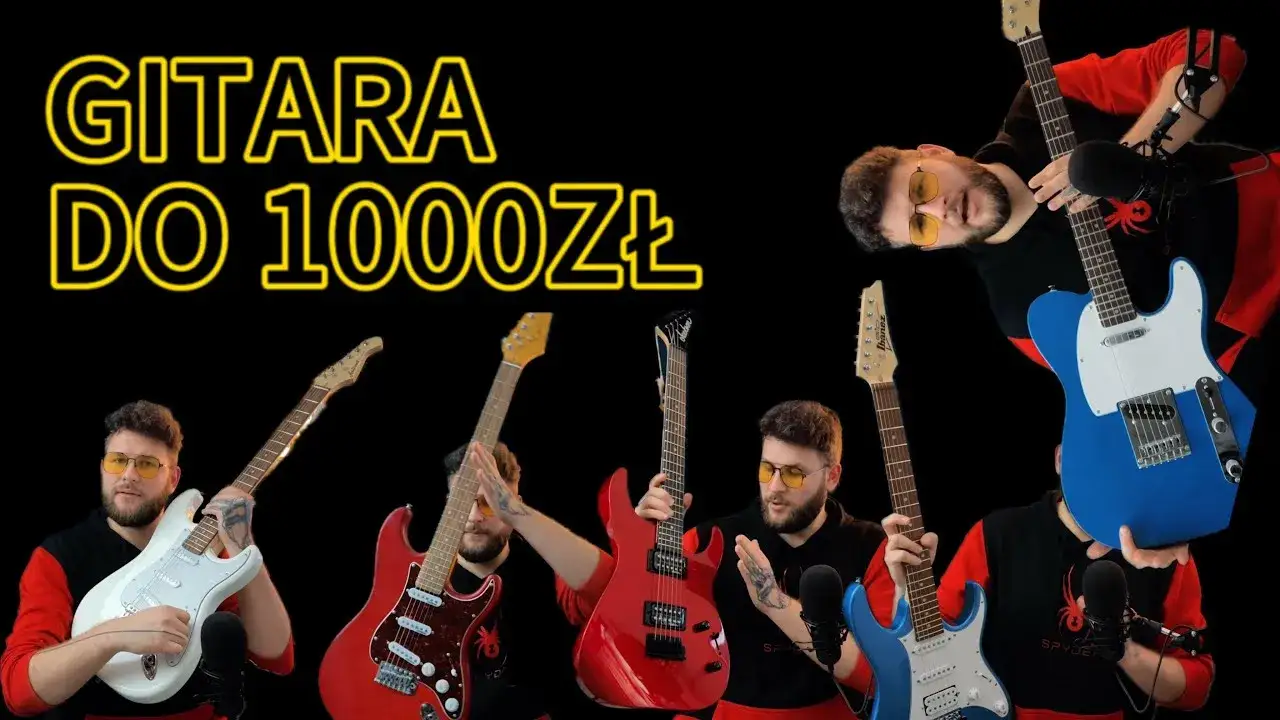 Zdjęcie Najlepsze gitary elektryczne do 1000 zł, które nie rozczarują początkujących