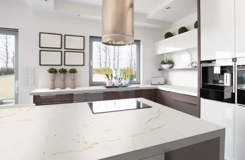Zdjęcie Blat kuchenny konglomerat kwarcowy – trwałość i elegancja w kuchni
