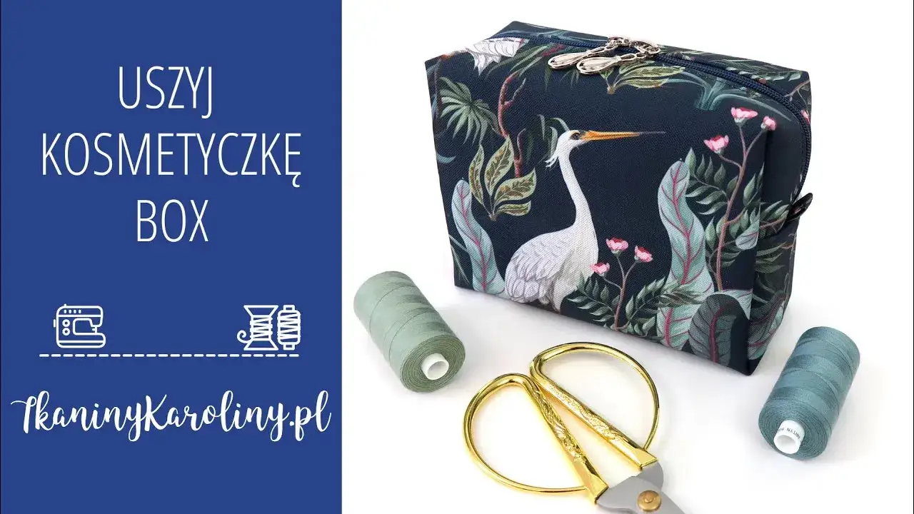Zdjęcie Jak uszyć kuferek na kosmetyki - proste kroki i przydatne porady