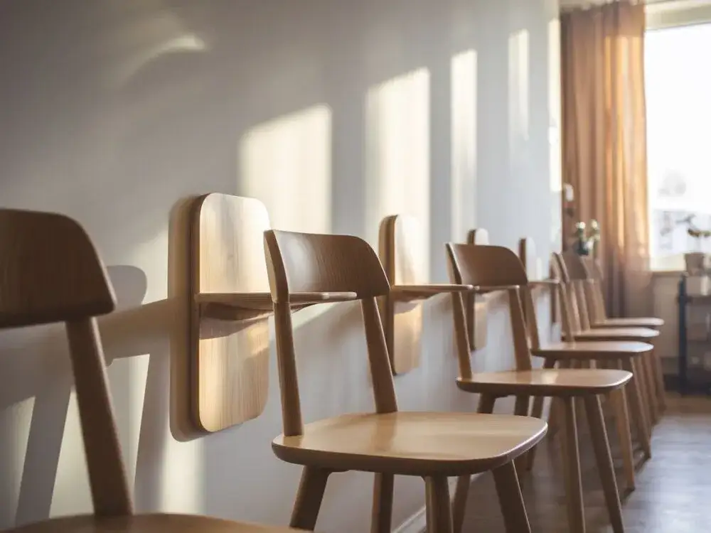 Zdjęcie Jak zabezpieczyć ścianę przed krzesłami, aby uniknąć kosztownych napraw