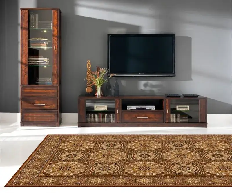 Zdjęcie Jaki dywan do brązowych mebli? Wybierz idealny kolor i wzór do wnętrza