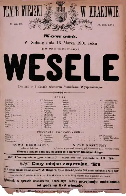 Zdjęcie Wesele Wyspiańskiego: Kluczowe znaczenie w epoce Młodej Polski
