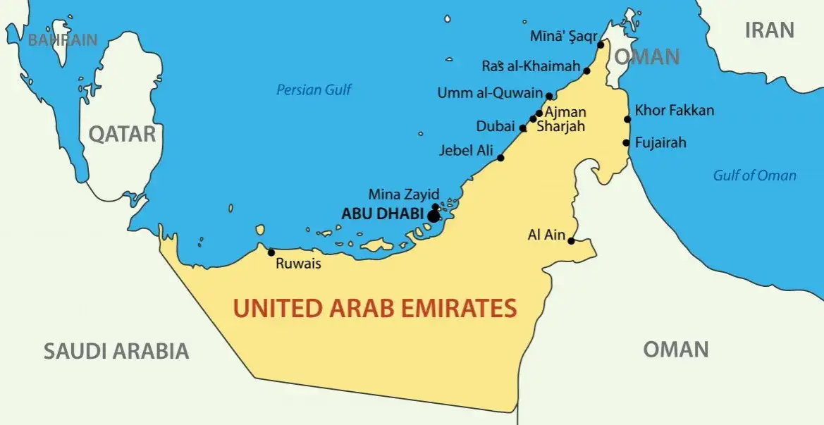 Zdjęcie Gdzie jest Dubaj w jakim kraju? Odkryj jego wyjątkowe położenie