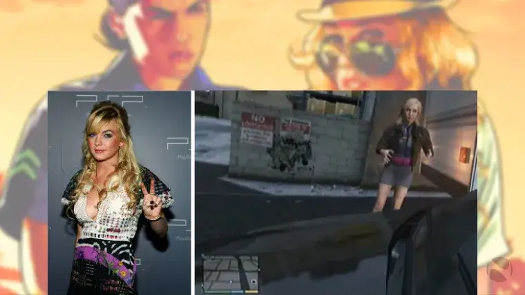 Zdjęcie Lindsay Lohan naprawdę pojawiła się w GTA? Fakty o kontrowersji