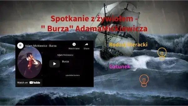 Zdjęcie Burza wiersz Mickiewicza: zrozumienie jego głębokich emocji i znaczenia