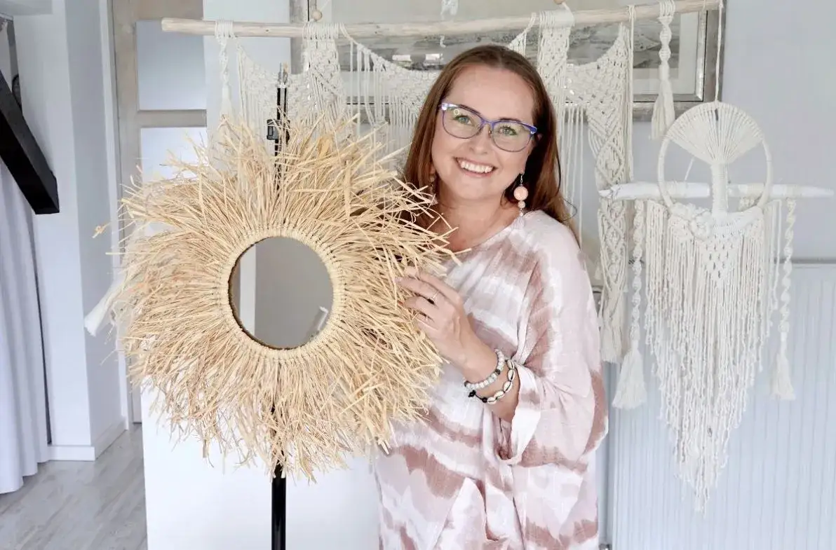 Zdjęcie Jak zrobić lustro boho - krok po kroku do stylowej dekoracji wnętrza