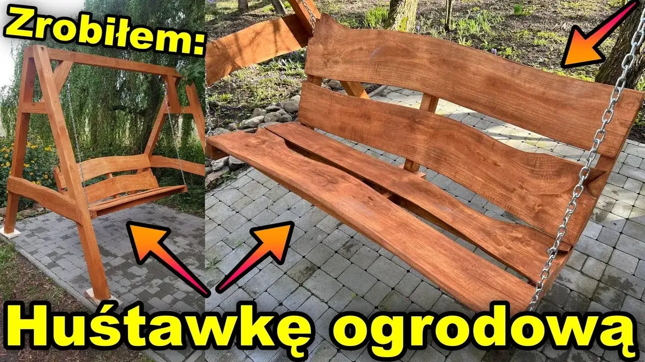Zdjęcie Jak zrobić drewnianą huśtawkę ogrodową - proste kroki i porady bezpieczeństwa