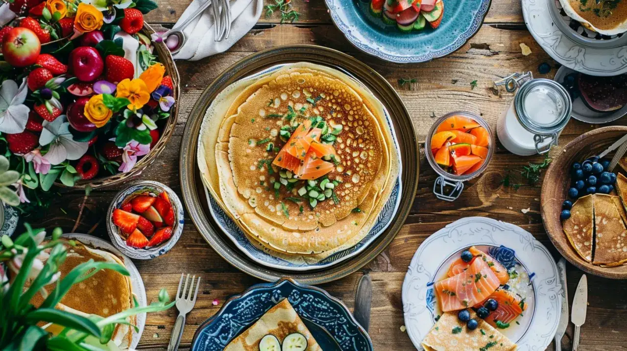 Zdjęcie Zdrowe naleśniki pełnoziarniste: 5 pomysłów na nadzienie dla każdego