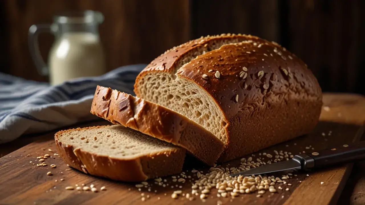 Zdjęcie Chleb orkiszowo-pszenny na drożdżach: Przepis i porady krok po kroku