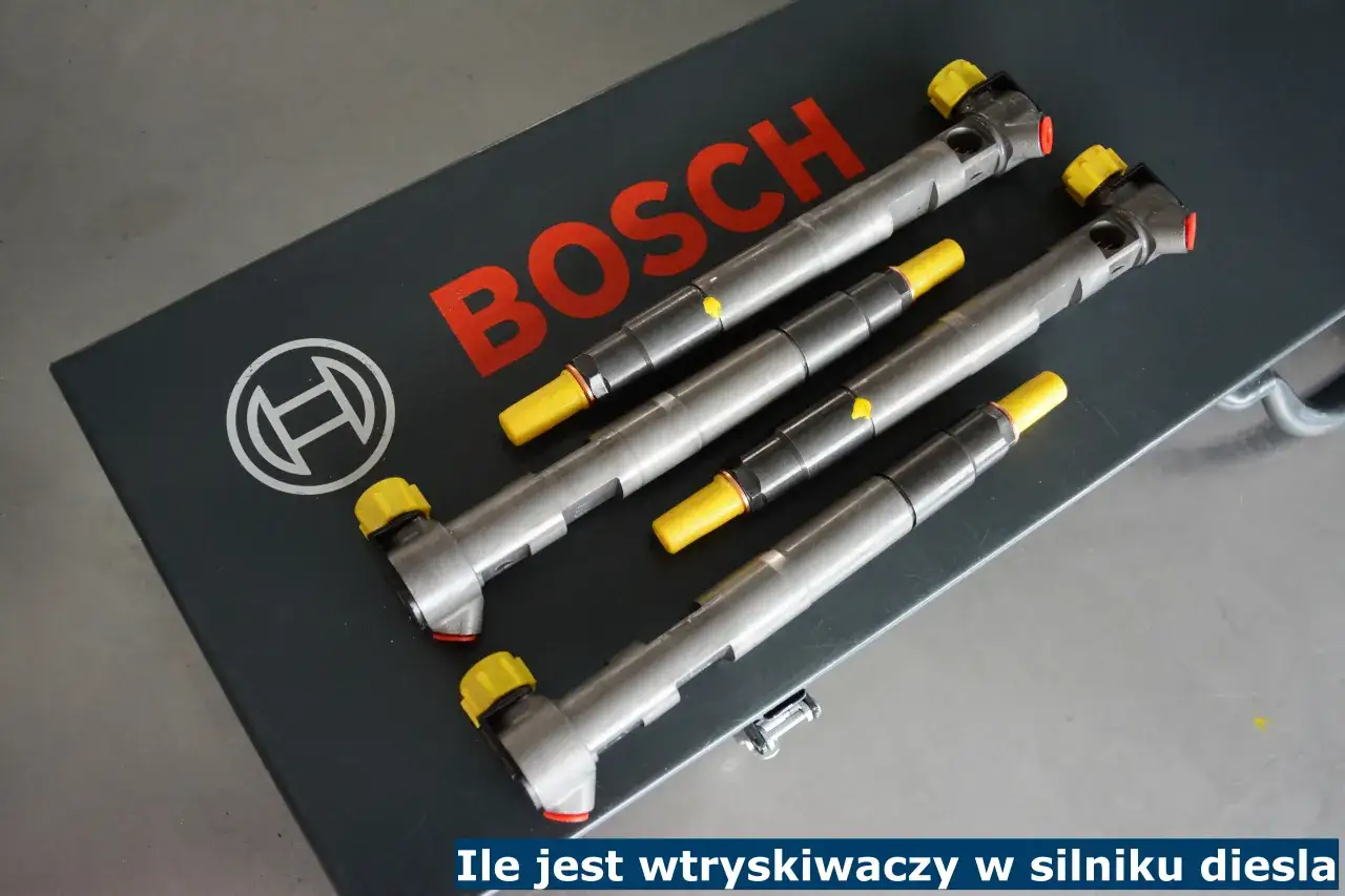 Zdjęcie Ile wtryskiwaczy ma silnik diesla? Odkryj, co musisz wiedzieć